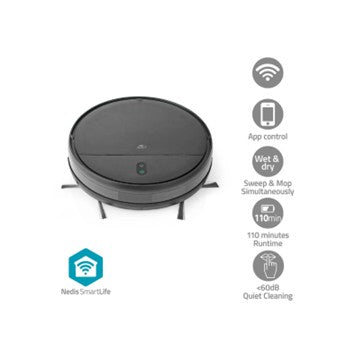 Robô Aspirador Inteligente (WIFI - 1400Pa)