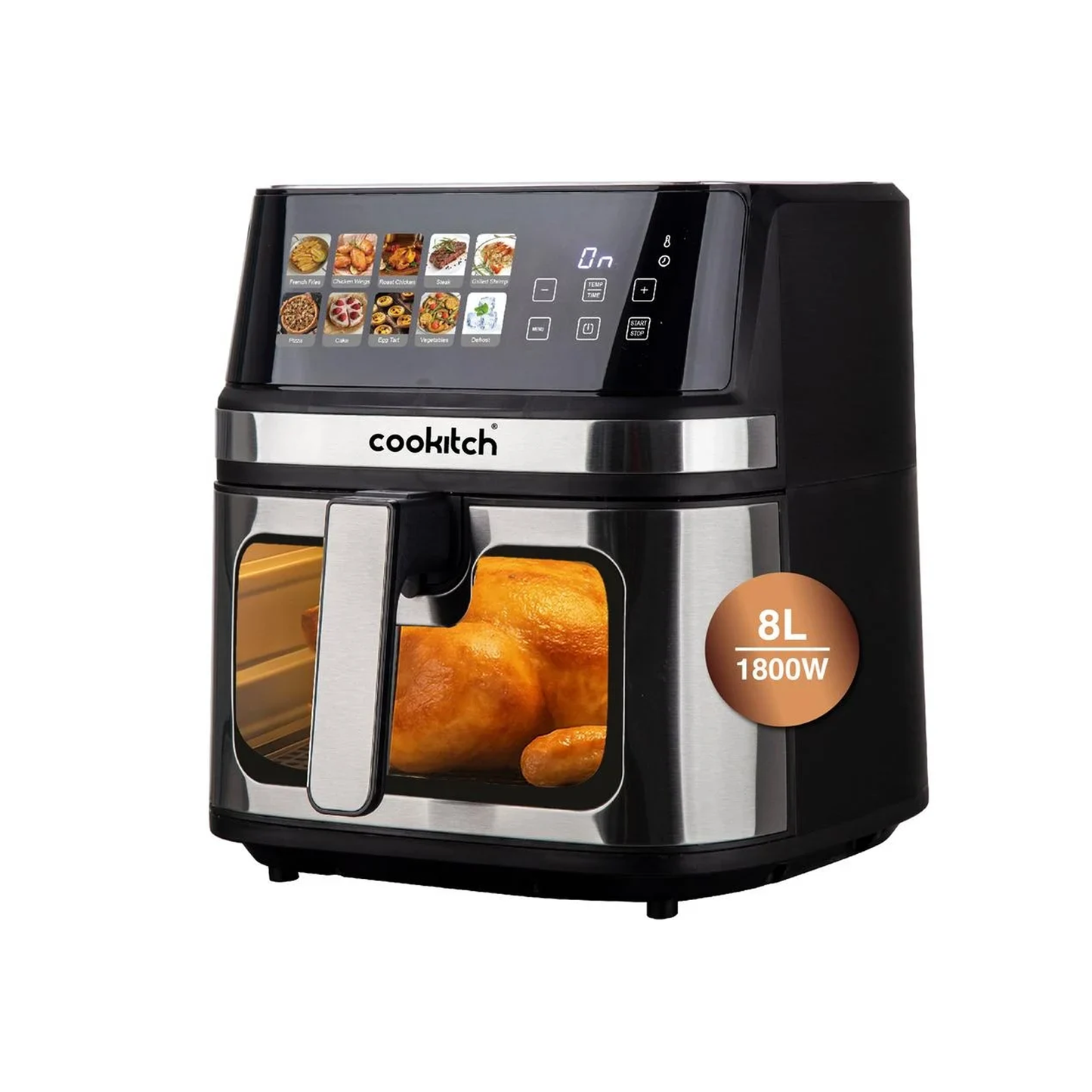 Air Fryer 8L COOKITCH (Ecrã Tátil)