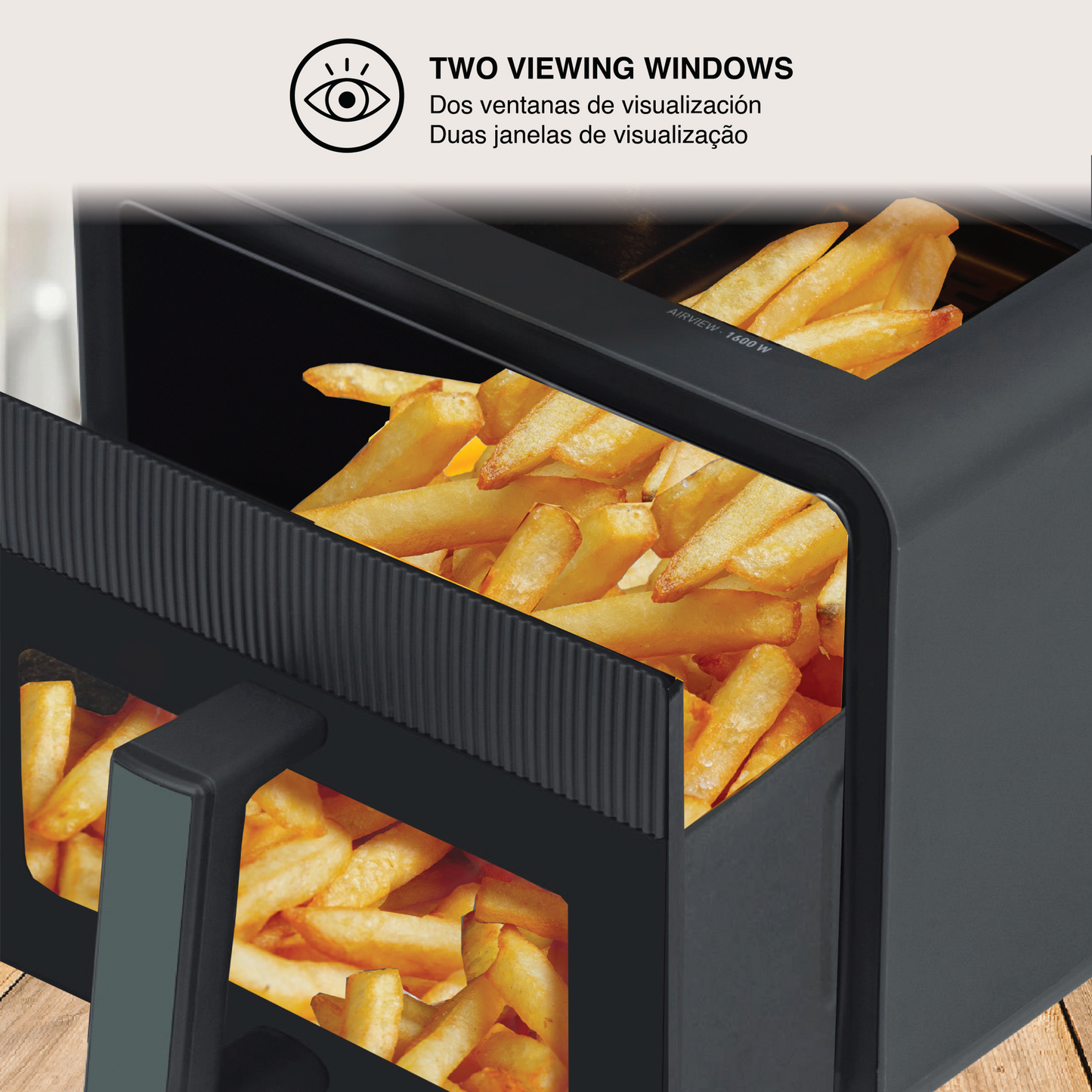 Fritadeira sem Óleo COOKITCH (7L - Preta)