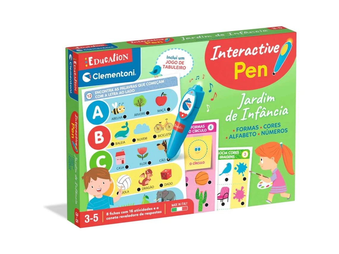 Interactive Pen Jardim De Infancia 3 5 Anos Clementoni Education