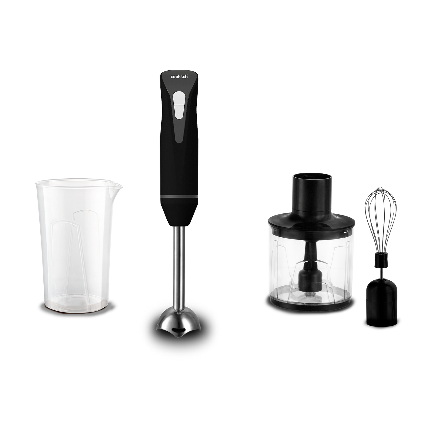 Varinha Mágica 1200W Set 3 em 1 Preto COOKITCH