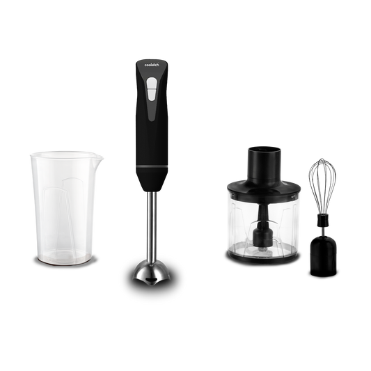 Varinha Mágica 1200W Set 3 em 1 Preto COOKITCH